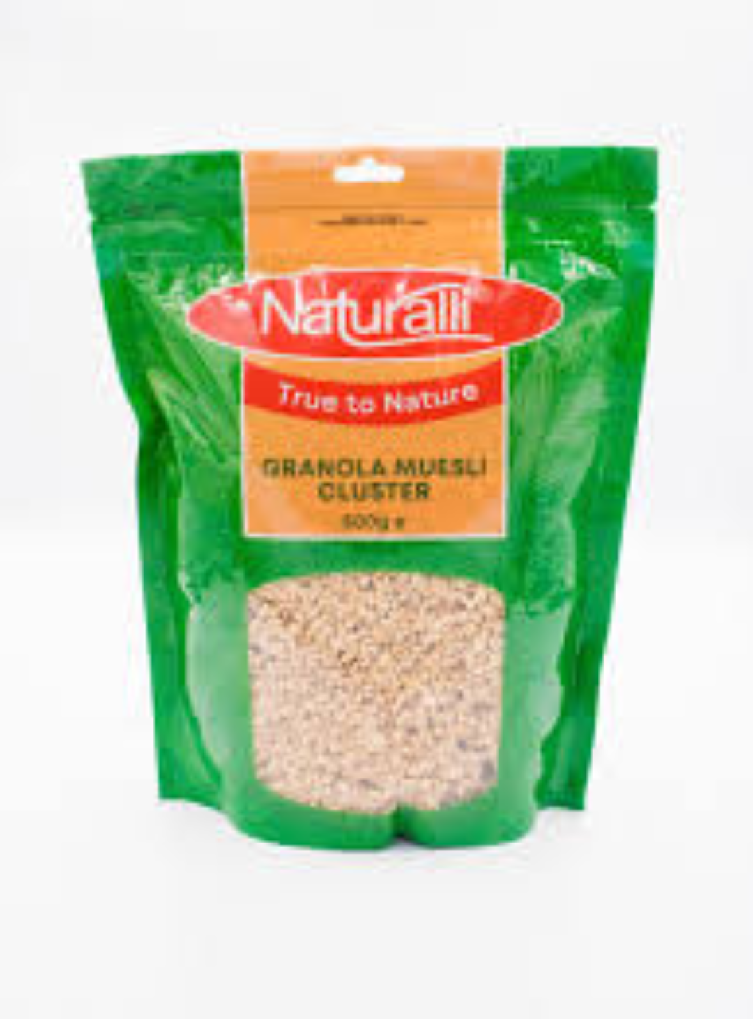 NATURALLI GRANOLA MUESLI CLUSTER 500G